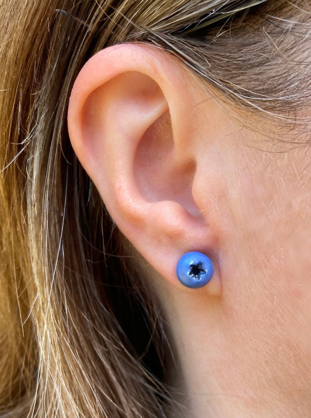 Blueberry Stud Earrings