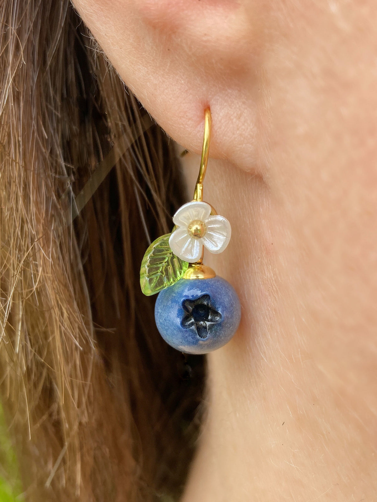 Blueberry Jewelry Set