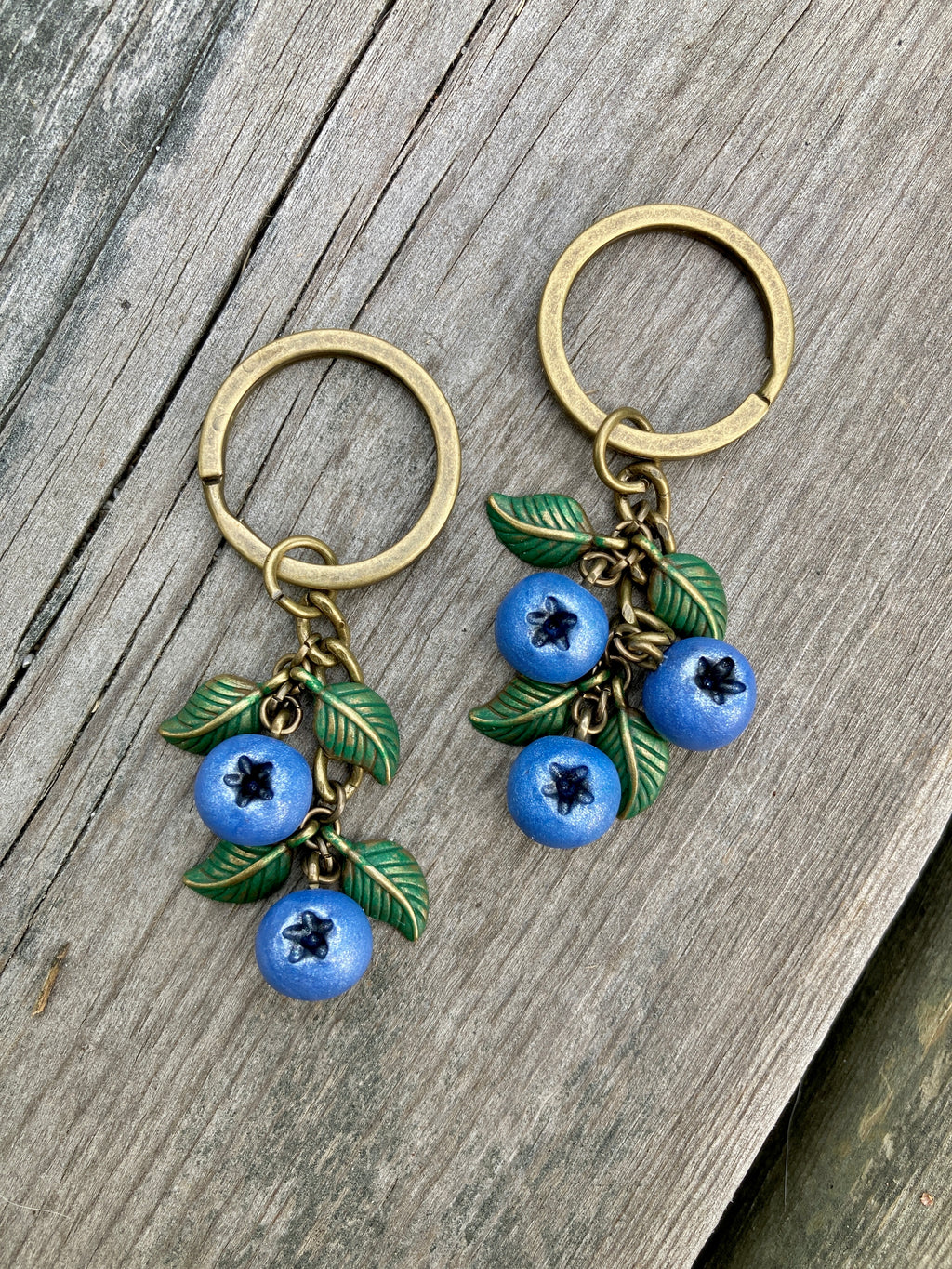 Blueberry Keychain