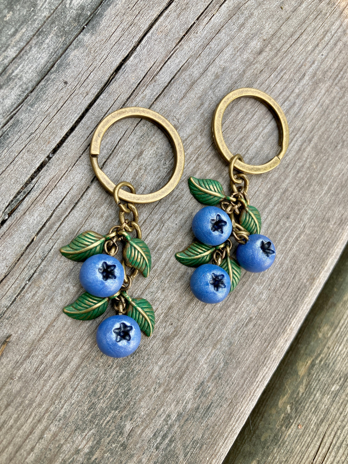 Blueberry Keychain