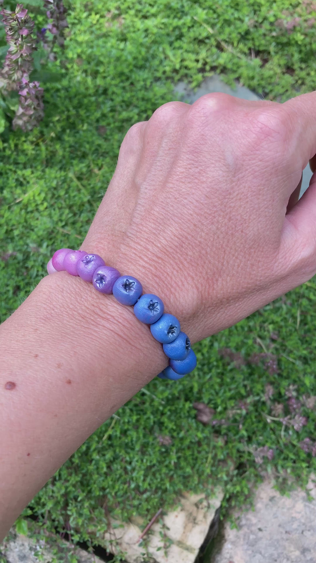 Rainbow Blueberry Bracelet